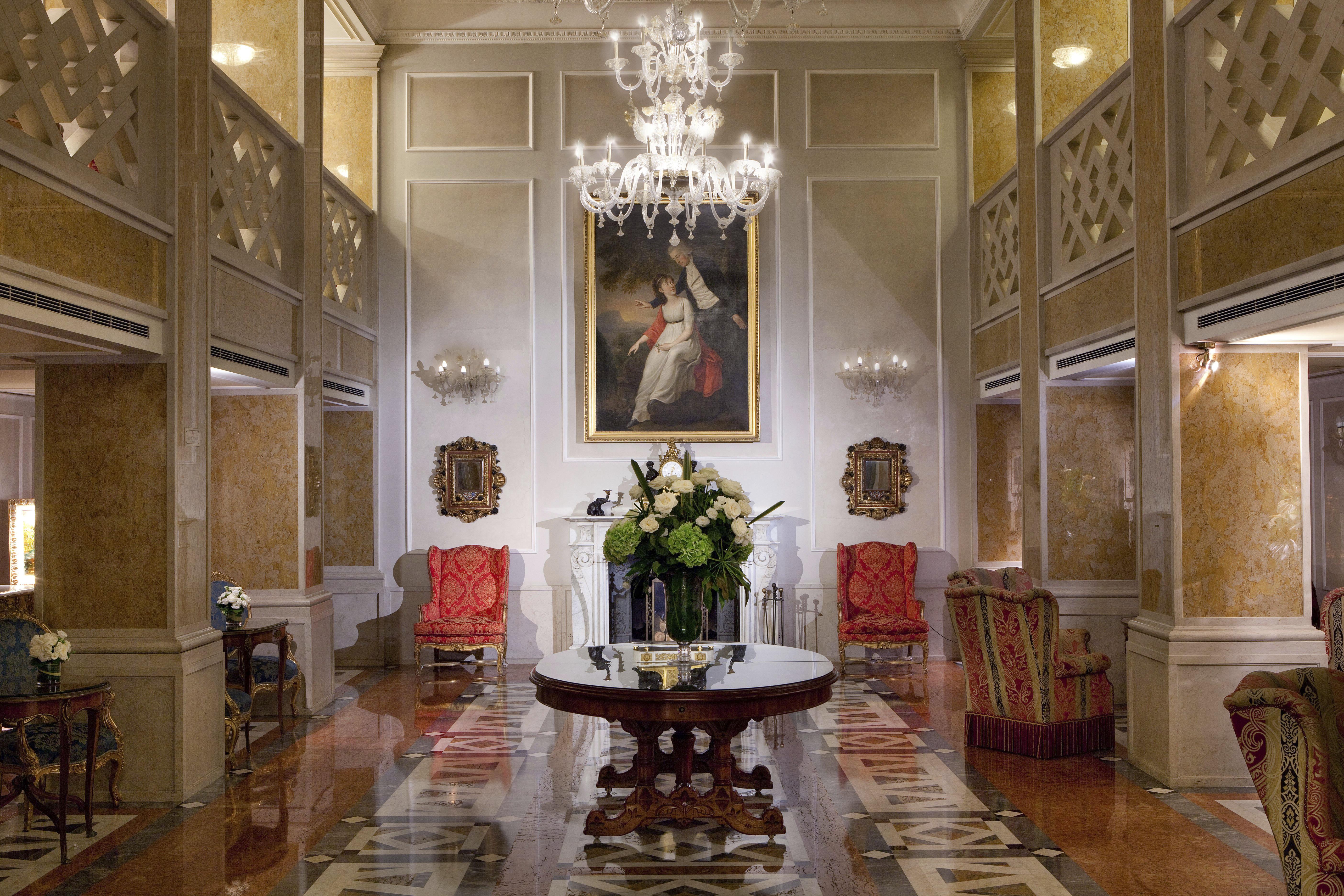 Baglioni Hotel Luna - The Leading Hotels Of The World Veneţia Exterior foto The lobby of the hotel