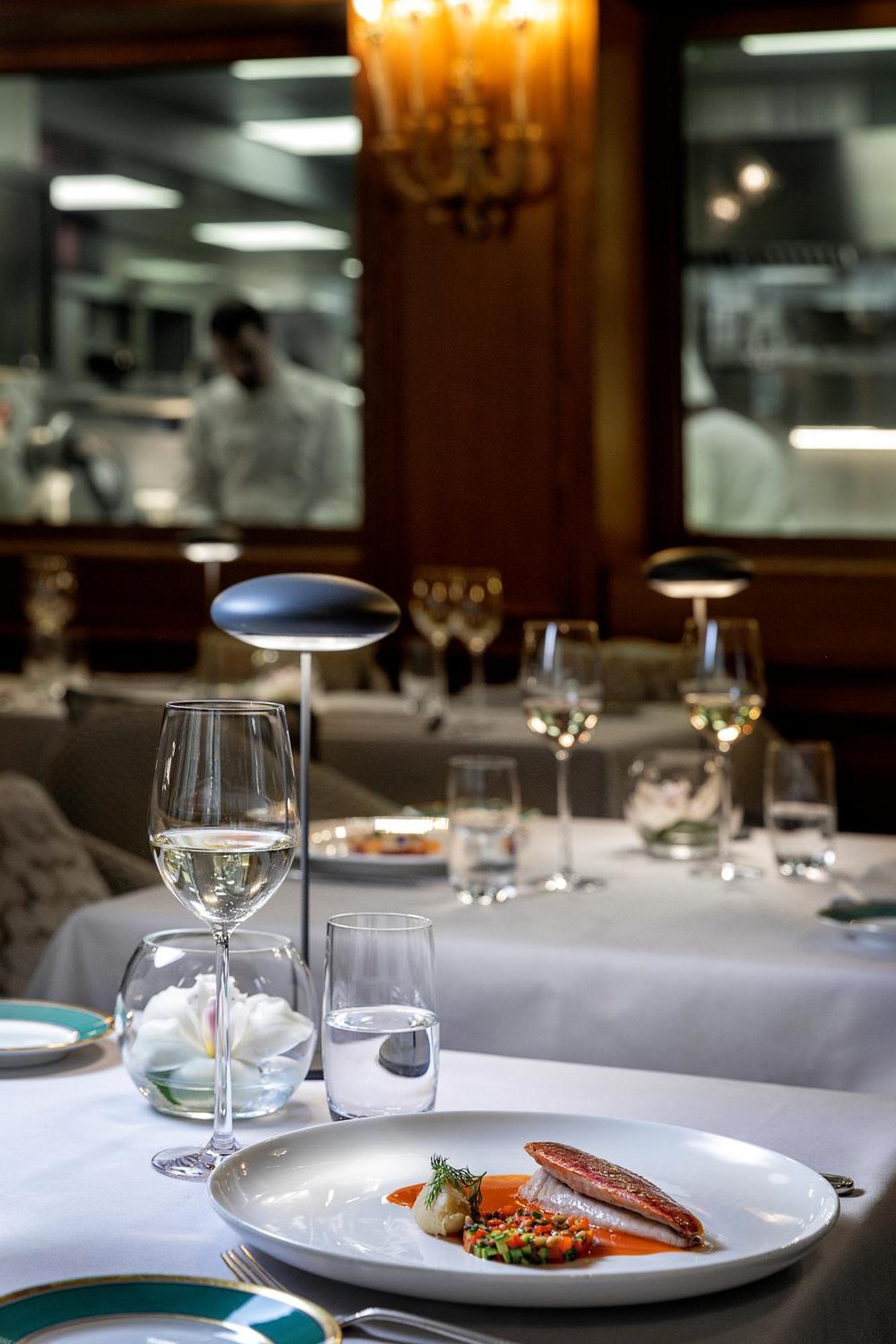 Baglioni Hotel Luna - The Leading Hotels Of The World Veneţia Exterior foto Restaurant lighting